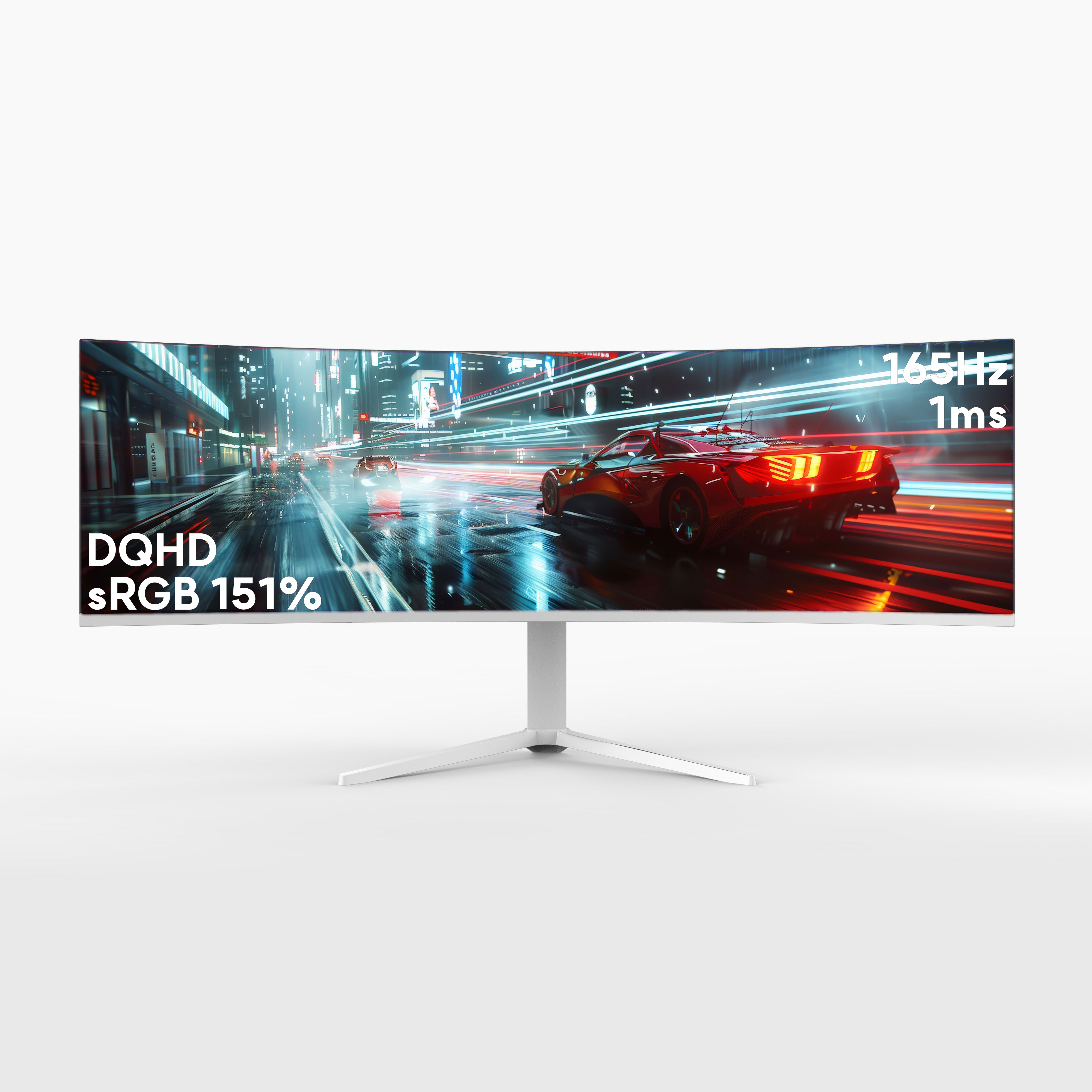 이노스 49WQ950M 165 USB-C PD65 KVM HDR 게이밍 멀티스탠드 124cm(49인치)