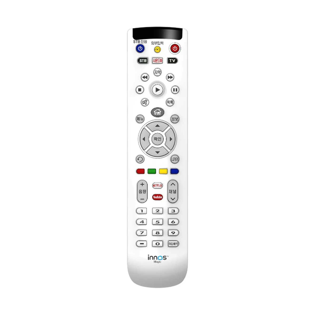 이노스 Ai 매직리모컨 음성지원 블루투스 TV 셋톱박스 사운드바 넷플릭스 유튜브 핫키 썸네일 5