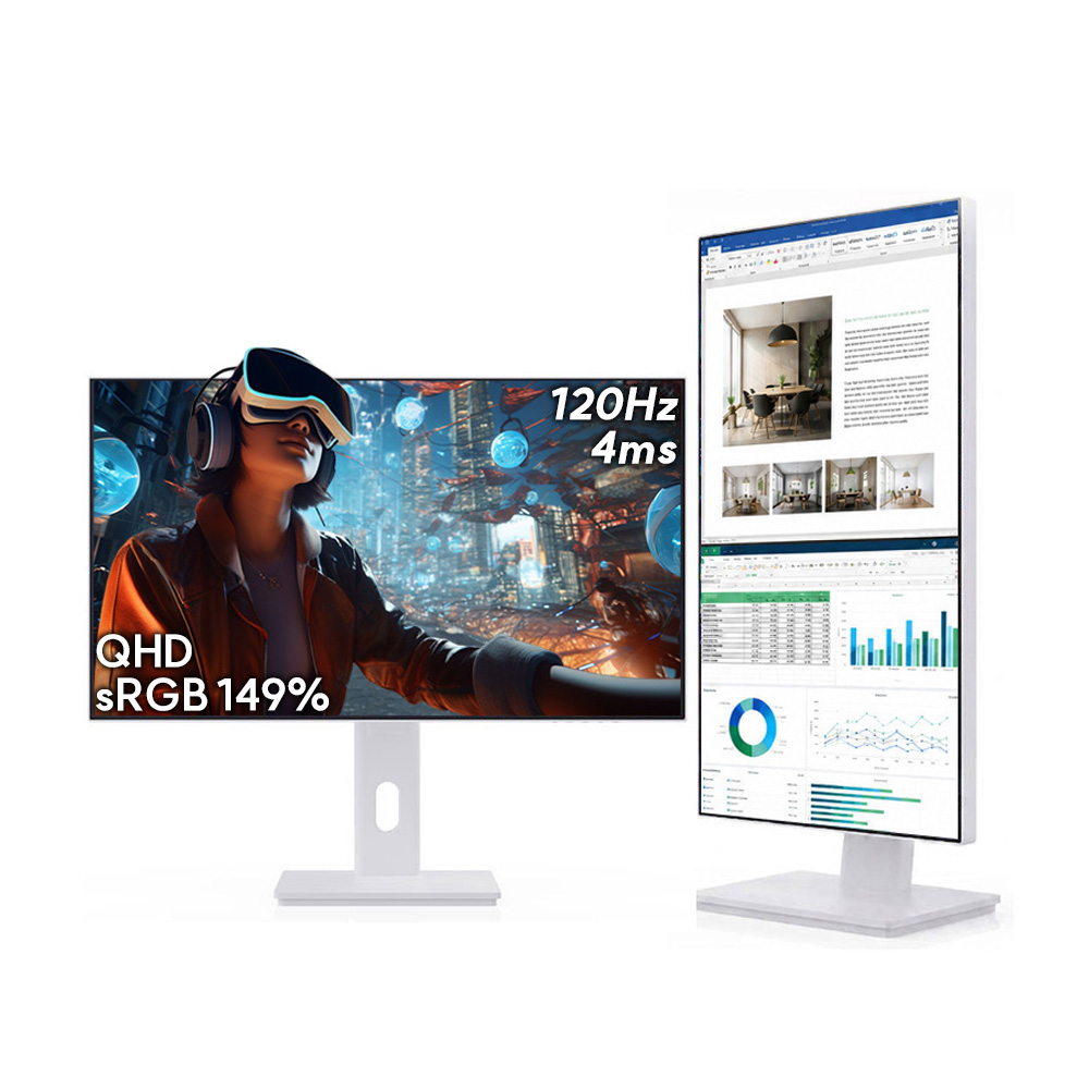 이노스 27QL180M QHD IPS USB-C HDR Ai 게이밍 멀티스탠드 68~69cm(27인치)