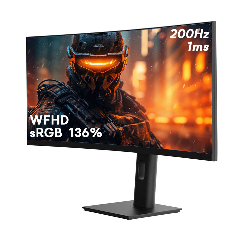 이노스 30WF200M WFHD USB-C HDR 게이밍 커브드 75~76cm(30인치), 일반