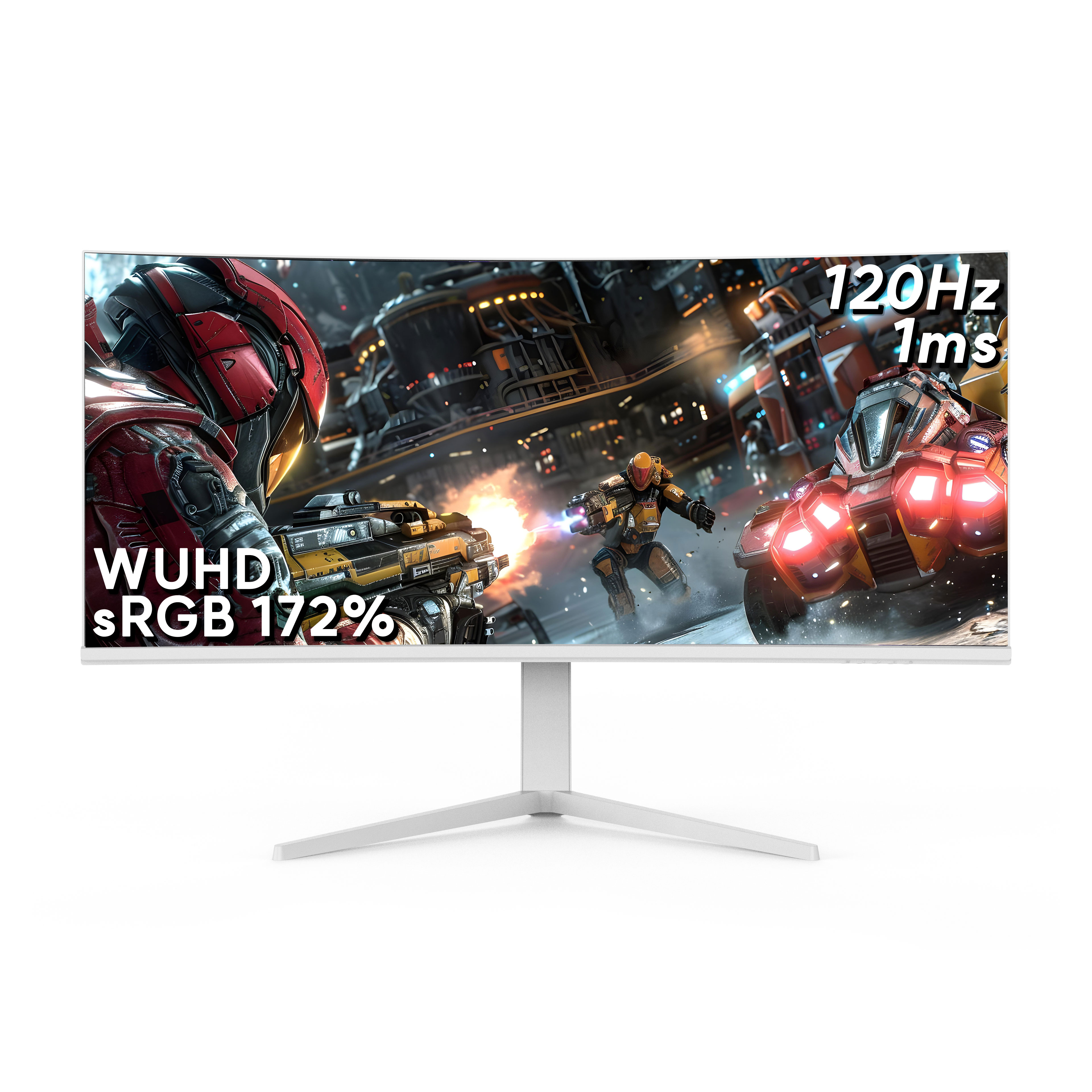 이노스 40LGU120M WUHD IPS USB-C PD65 커브드모니터 100~102cm(40인치), 일반