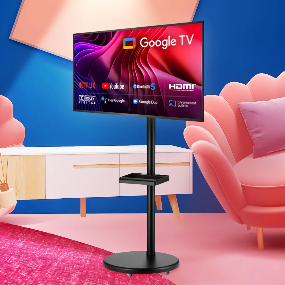이노스 삼탠바이미 무빙티비 61cm(24인치) HD 블랙+화이트 스마트 이동식 TV 중소바이미